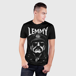Футболка спортивная мужская Motorhead - lemmy, цвет: 3D-принт — фото 2