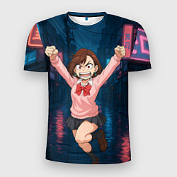 Футболка спортивная мужская Сиратори Айра в ярости, цвет: 3D-принт