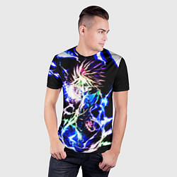 Футболка спортивная мужская Аниме Hunter x Hunter Киллуа, цвет: 3D-принт — фото 2