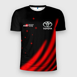 Футболка спортивная мужская Toyota GR Gazoo Racing, цвет: 3D-принт