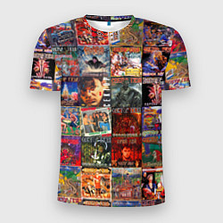 Футболка спортивная мужская Сектор Газа - обложки альбомов и песен, цвет: 3D-принт