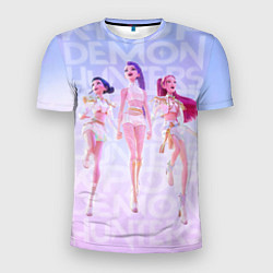 Футболка спортивная мужская Huntrix KPop Demon Hunters, цвет: 3D-принт