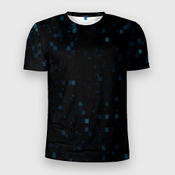 Футболка спортивная мужская Color dark blue khaki, цвет: 3D-принт
