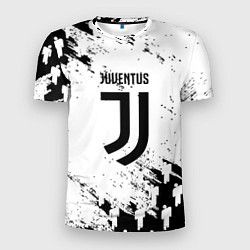 Футболка спортивная мужская Juventus люди спорт, цвет: 3D-принт