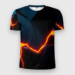 Футболка спортивная мужская Plate split, цвет: 3D-принт