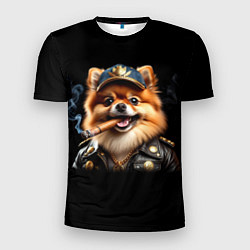 Футболка спортивная мужская Гламурный чау-чау, цвет: 3D-принт