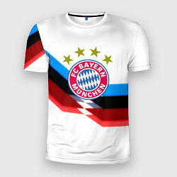 Мужская спорт-футболка Бавария Мюнхен геометрия спорт