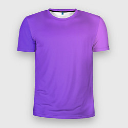 Мужская спорт-футболка The color is purple