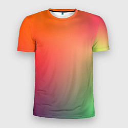 Мужская спорт-футболка Color multicolored