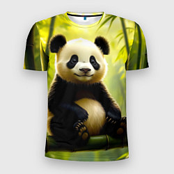 Футболка спортивная мужская Бамбуковый хранитель, цвет: 3D-принт