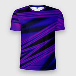 Футболка спортивная мужская Color multi-colored neon, цвет: 3D-принт