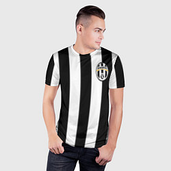 Футболка спортивная мужская Juventus: Vidal, цвет: 3D-принт — фото 2