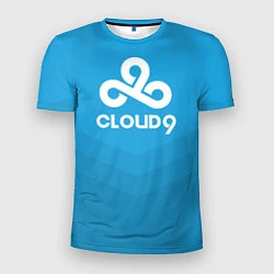 Футболка спортивная мужская Cloud 9, цвет: 3D-принт