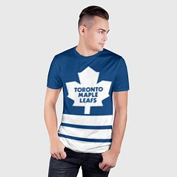 Футболка спортивная мужская Toronto Maple Leafs, цвет: 3D-принт — фото 2