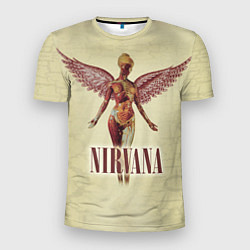 Футболка спортивная мужская Nirvana Angel, цвет: 3D-принт