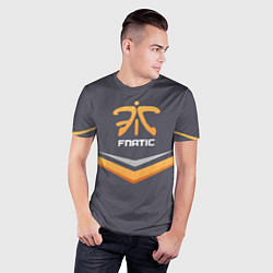 Футболка спортивная мужская Fnatic Arrows, цвет: 3D-принт — фото 2