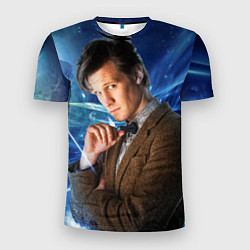 Футболка спортивная мужская 11th Doctor Who, цвет: 3D-принт