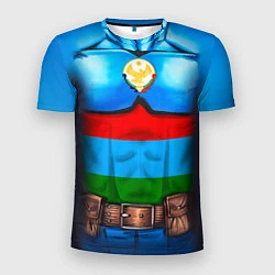 Мужская спорт-футболка Капитан Дагестан