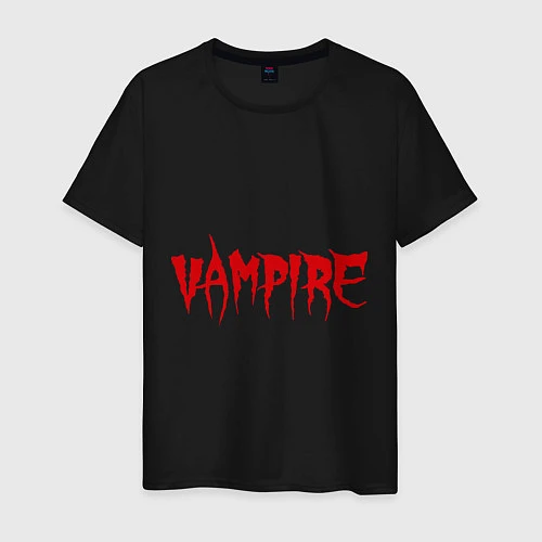 Мужская футболка Vampire / Черный – фото 1