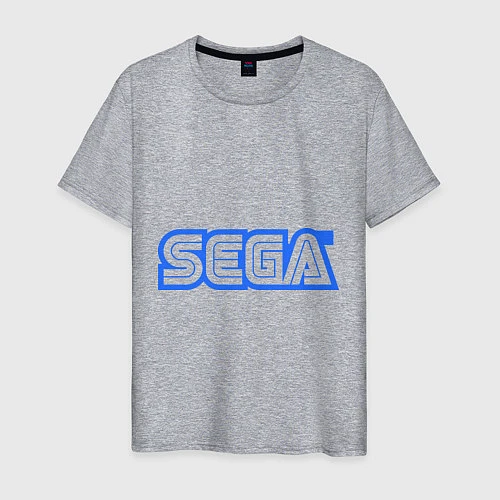 Мужская футболка SEGA / Меланж – фото 1