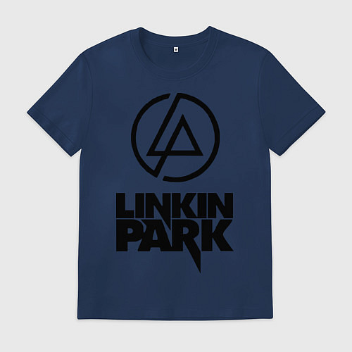 Мужская футболка Linkin Park / Тёмно-синий – фото 1