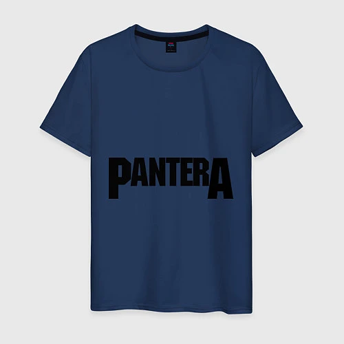 Мужская футболка Pantera / Тёмно-синий – фото 1