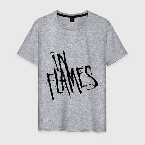 Мужская футболка In Flames / Меланж – фото 1