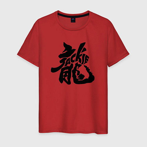 Мужская футболка Jakie Chan / Джеки Чан / Красный – фото 1