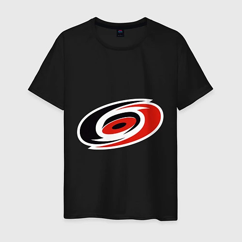 Мужская футболка Carolina Hurricanes / Черный – фото 1