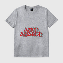 Футболка хлопковая мужская Amod Amarth, цвет: меланж