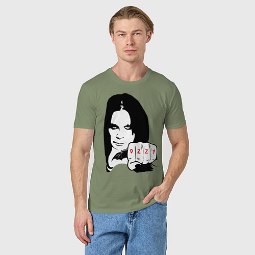 Мужская футболка Ozzy Ozborn / Авокадо – фото 3
