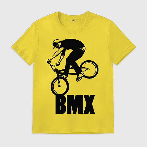 Мужская футболка BMX 3 / Желтый – фото 1