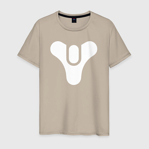 Мужская футболка Destiny Symbol / Миндальный – фото 1