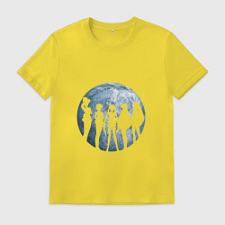 Футболка хлопковая мужская Войны в матросках, цвет: желтый