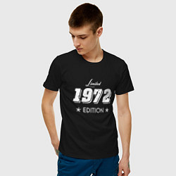Футболка хлопковая мужская Limited Edition 1972 цвета черный — фото 2