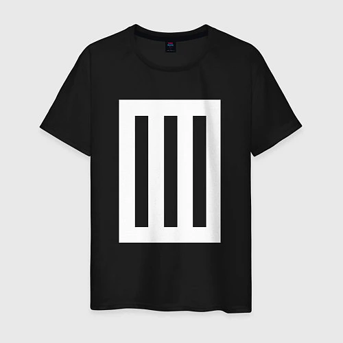 Мужская футболка Paramore Symbol / Черный – фото 1