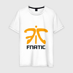 Футболка хлопковая мужская Fnatic, цвет: белый