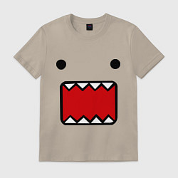 Футболка хлопковая мужская Domo!, цвет: миндальный
