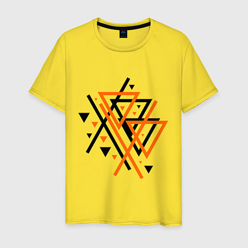 Мужская футболка Paul van Dyk: Chaos / Желтый – фото 1