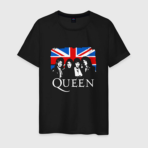 Мужская футболка Queen UK / Черный – фото 1