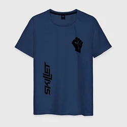 Футболка хлопковая мужская Skillet Force, цвет: тёмно-синий