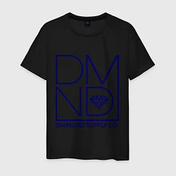 Футболка хлопковая мужская Diamond supply co, цвет: черный