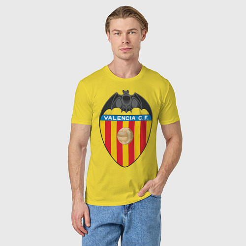 Мужская футболка Valencia CF / Желтый – фото 3