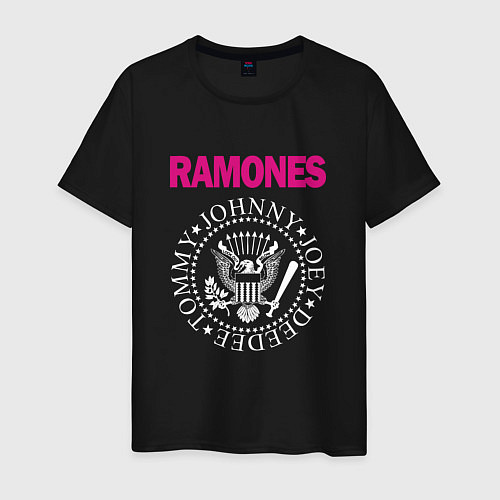 Мужская футболка Ramones Boyband / Черный – фото 1