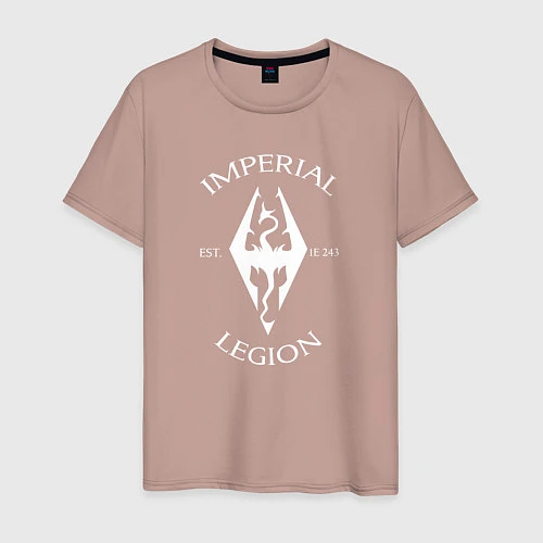 Мужская футболка TES: Imperial Legion / Пыльно-розовый – фото 1