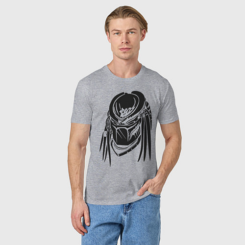 Мужская футболка Хищник / Меланж – фото 3