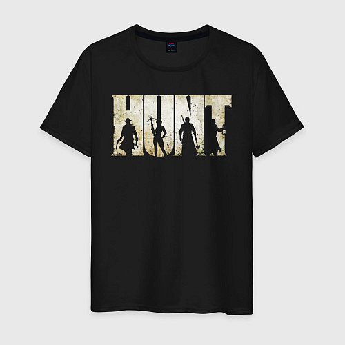 Мужская футболка Hunt: Showdown Logo / Черный – фото 1
