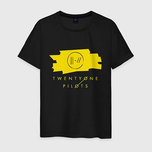 Мужская футболка 21 Top: Yellow Trench / Черный – фото 1