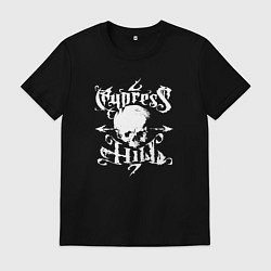 Футболка хлопковая мужская Cypress Hill, цвет: черный