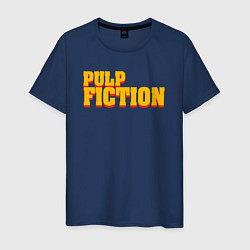 Футболка хлопковая мужская Pulp Fiction, цвет: тёмно-синий